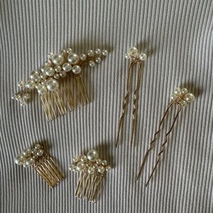 Pearl Hairpins (5 Pieces)